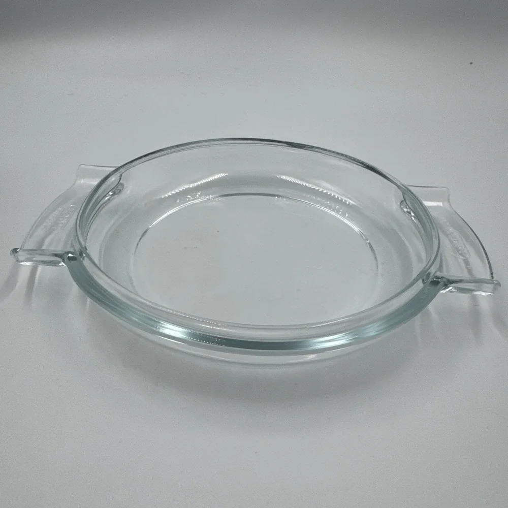 Vintage PYREX de Corning France‎ 453H  Clear Glass Lid for 1 qt Casserole Dish